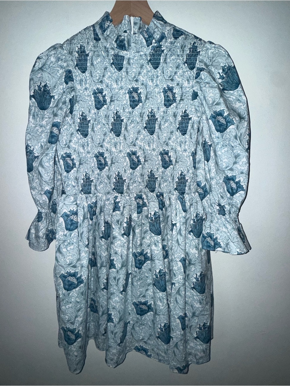 Hyacinth House NWT Smocked Cotton  Mid Knee - Picture 7 of 12